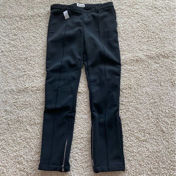 Fusalp Black Slim-leg Skinny Stirrup Ski Pants size 42 / US 10 EUC - Picture 5 of 9